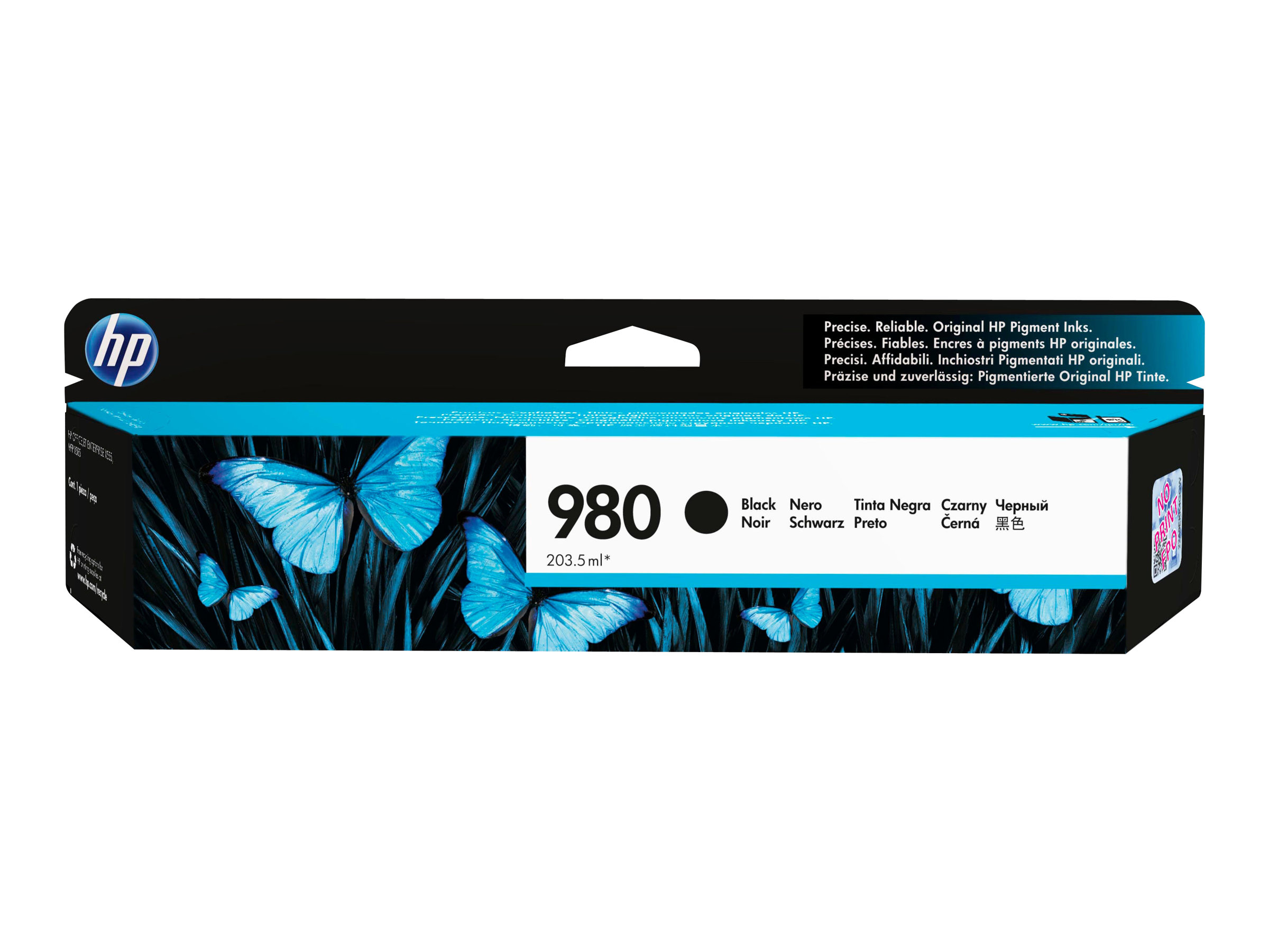 Original HP 980 | D8J10A Tinte Schwarz ( 05.2026 )