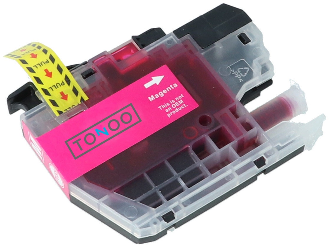 Tonoo® Tinte ersetzt Brother LC421XLM Magenta XL