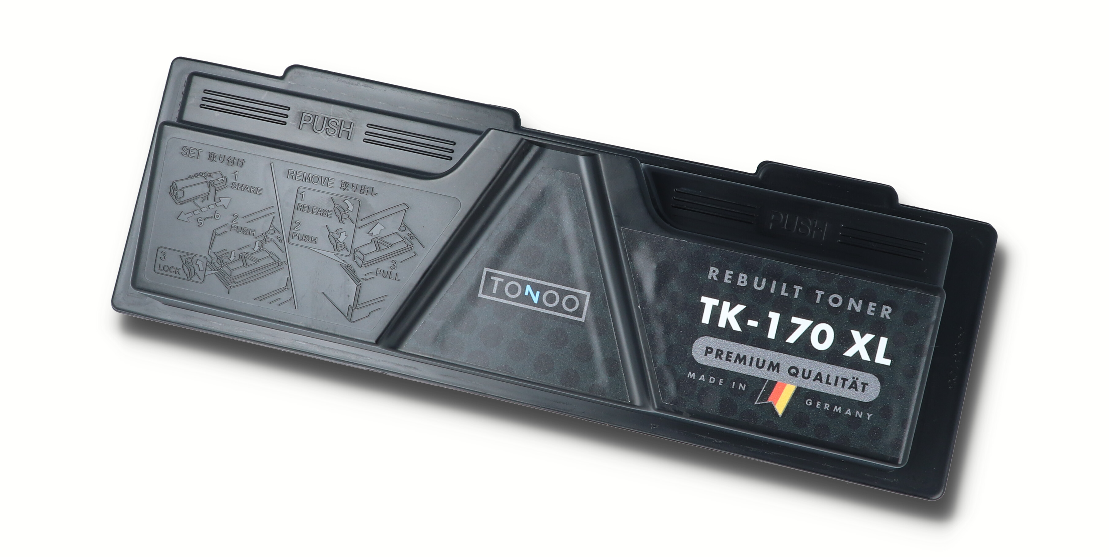 Tonoo® Toner ersetzt Kyocera TK170 Schwarz XL