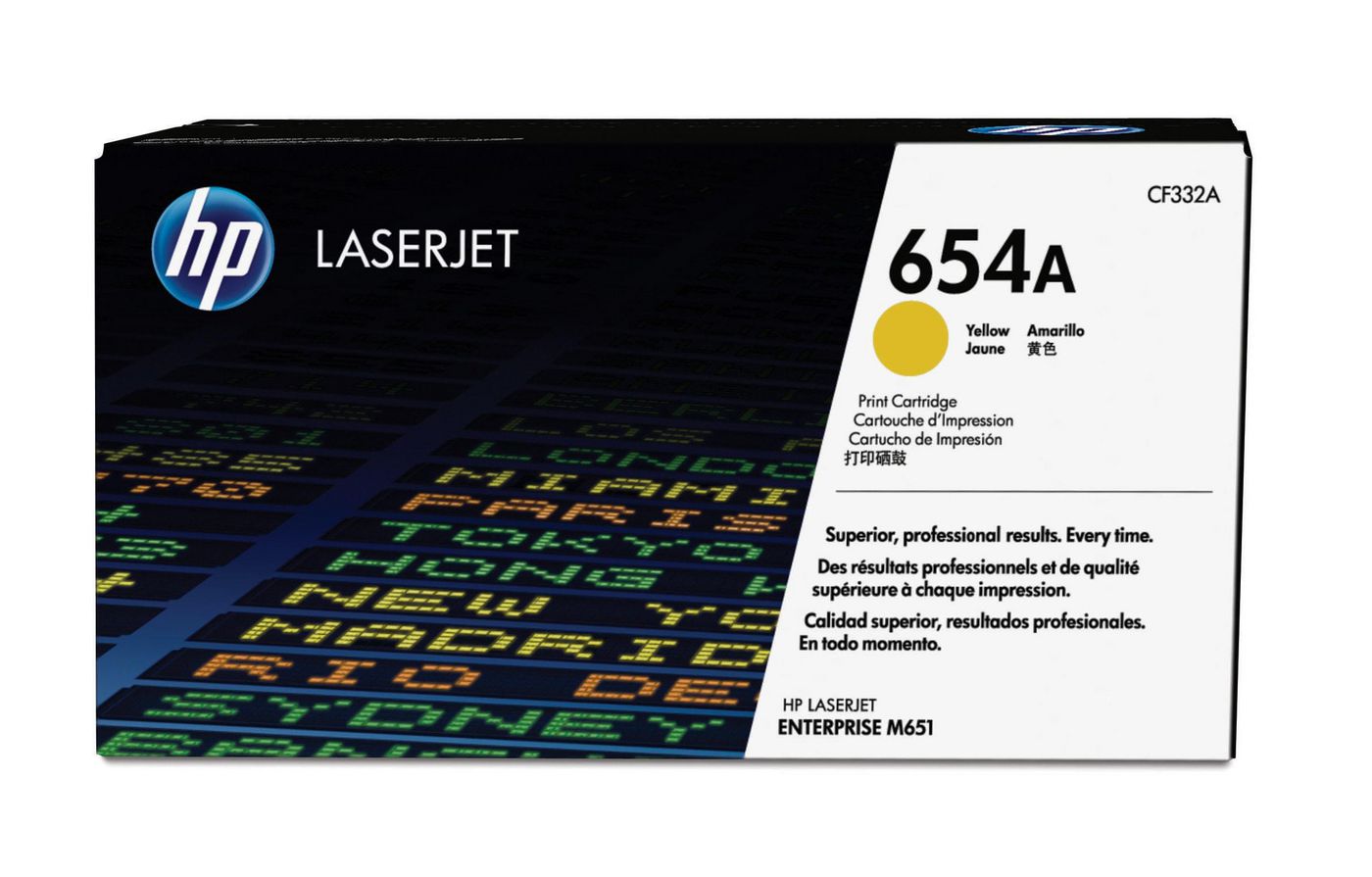 Original HP CF332A | 654A Toner Gelb