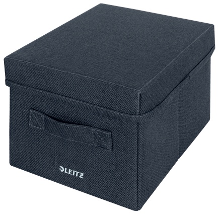 Leitz Aufbewahrungsbox | 19 x 28,5 x 16 cm | Grau | 2er-Pack