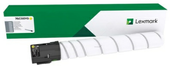 Original Lexmark 76C00Y0 Toner Gelb