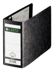 Leitz Ordner 1078 | DIN A6 quer | 7,8 cm | Schwarz