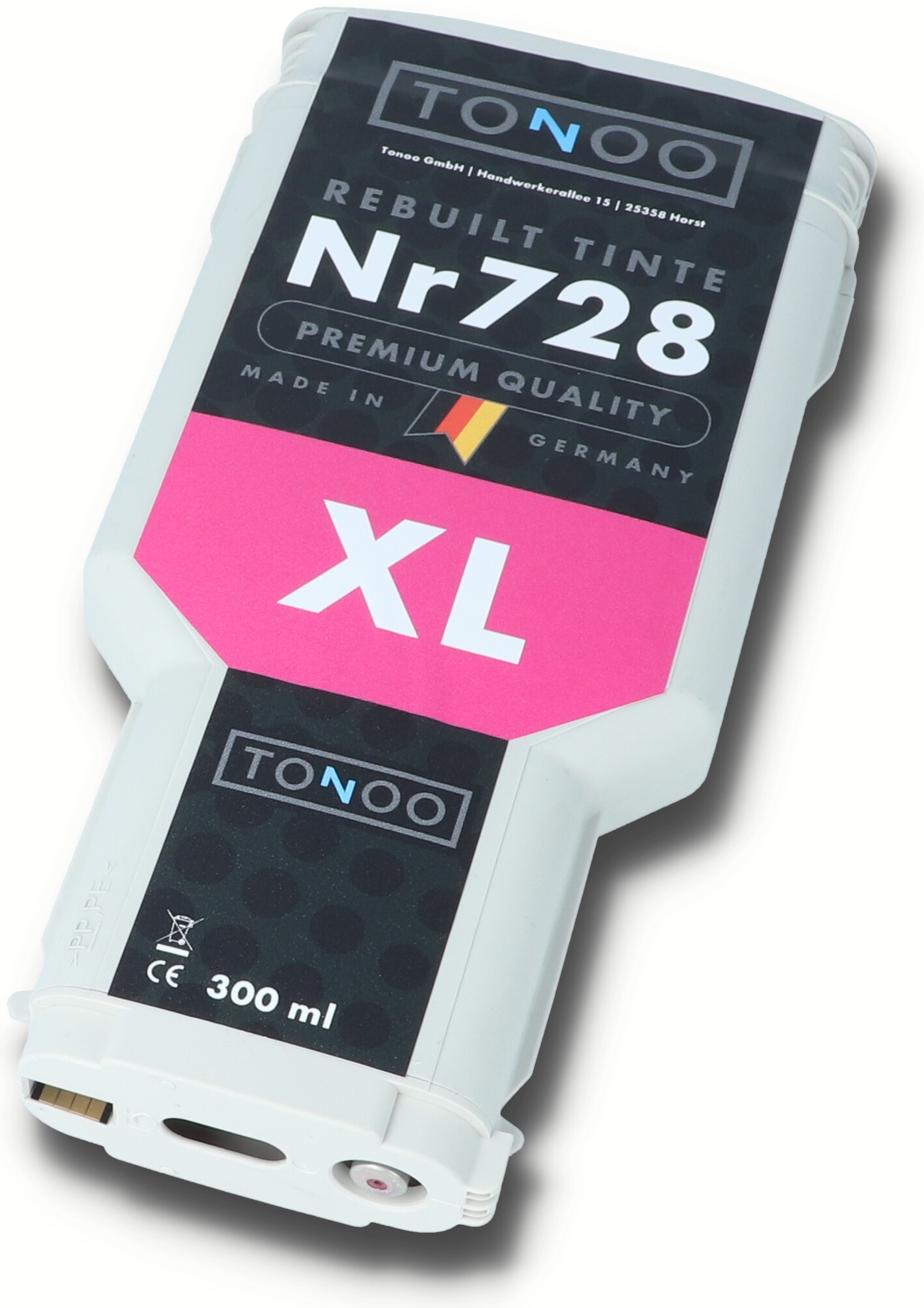 Tonoo® Tinte ersetzt HP 728 | F9K16A Magenta XL