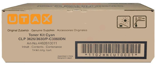 Original UTAX 4462610011 Toner Cyan