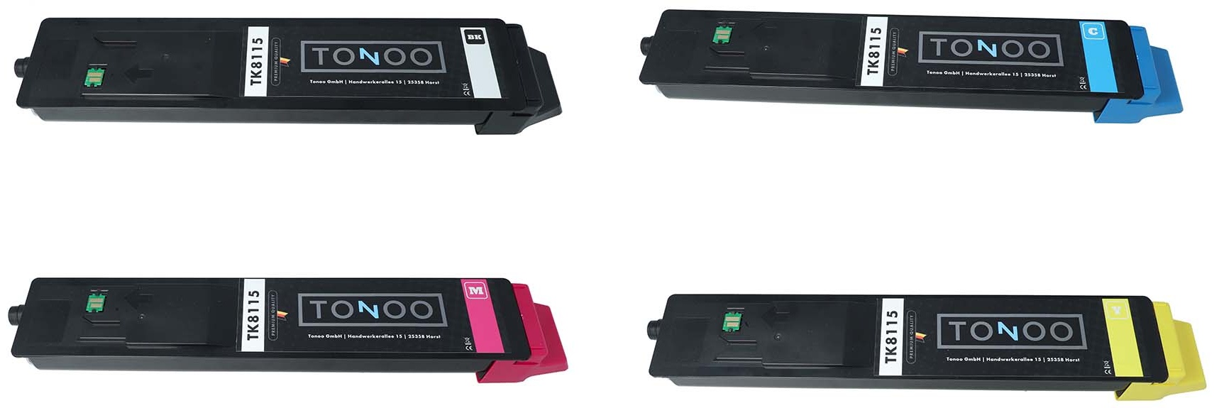 Tonoo® Toner TK8115 für Kyocera Ecosys M8124 cidn | M8130 cidn | Set