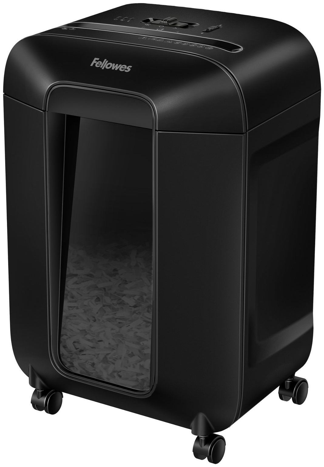 Fellowes LX85 Aktenvernichter | P-4 Partikelschnitt | 12 Blatt | 19 l | Schwarz