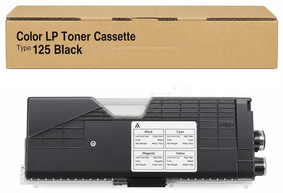 Original Ricoh Type 125 | 400838 Toner Schwarz