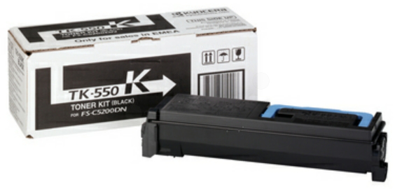 Original Kyocera TK550K / 1T02HM0EU0 Toner Schwarz