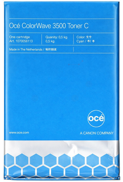 Original OCE 1070095113 Toner Cyan