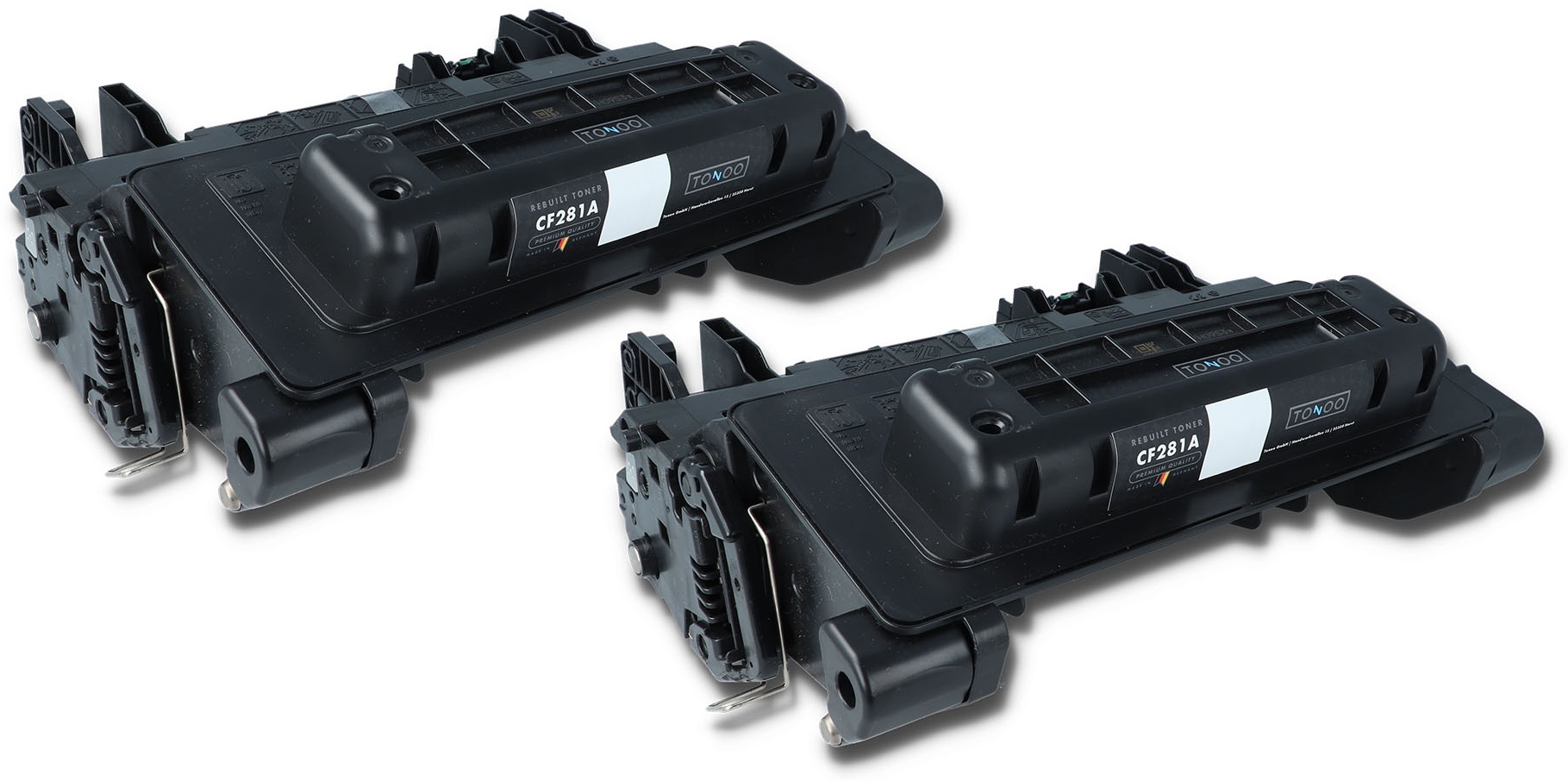 Tonoo® Toner ersetzt HP CF281AD | 81A Schwarz Doppelpack