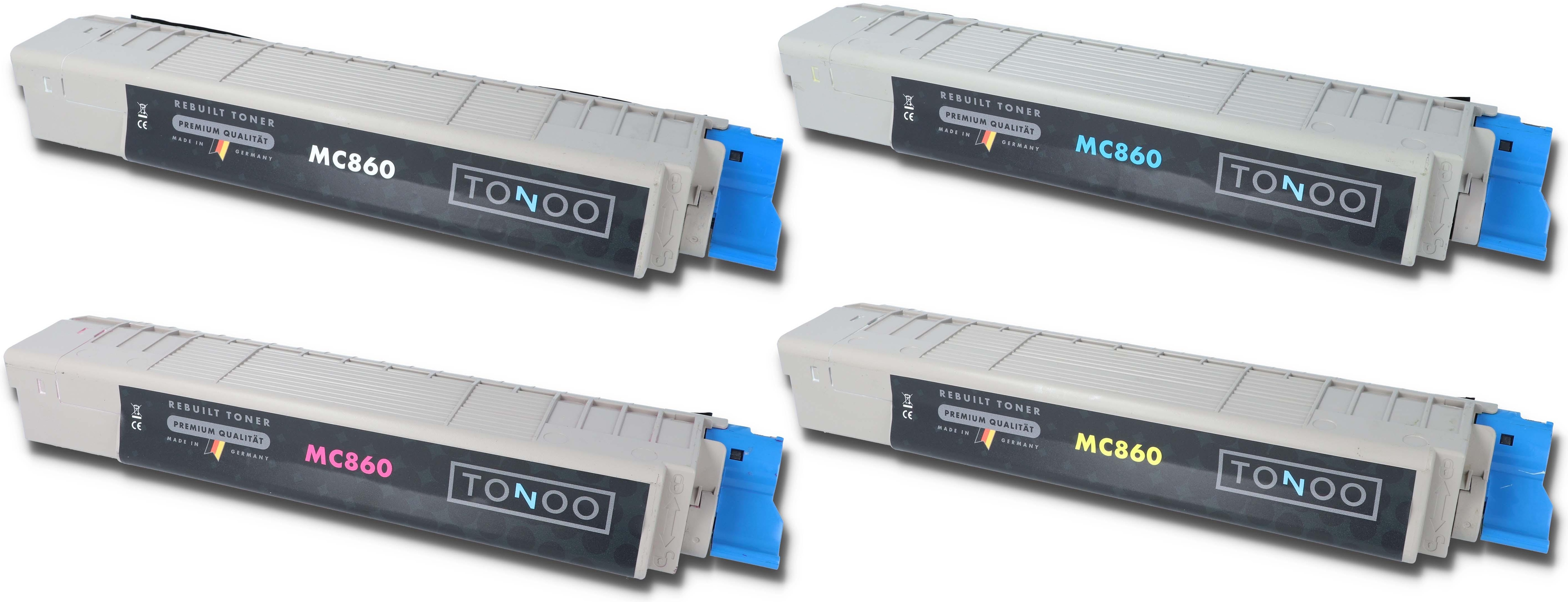 Tonoo® Toner ersetzt OKI MC860 | Spar Set
