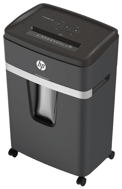 HP Pro Shredder 18CC Aktenvernichter | P-5 Mikroschnitt | 18 Blatt | 25 l | Schwarz
