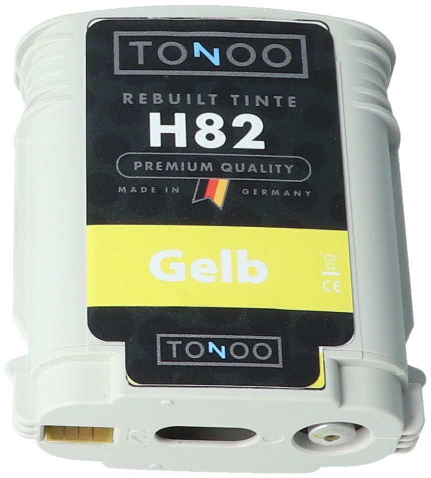 Tonoo® Tinte ersetzt HP 82 | C4913A Gelb XL