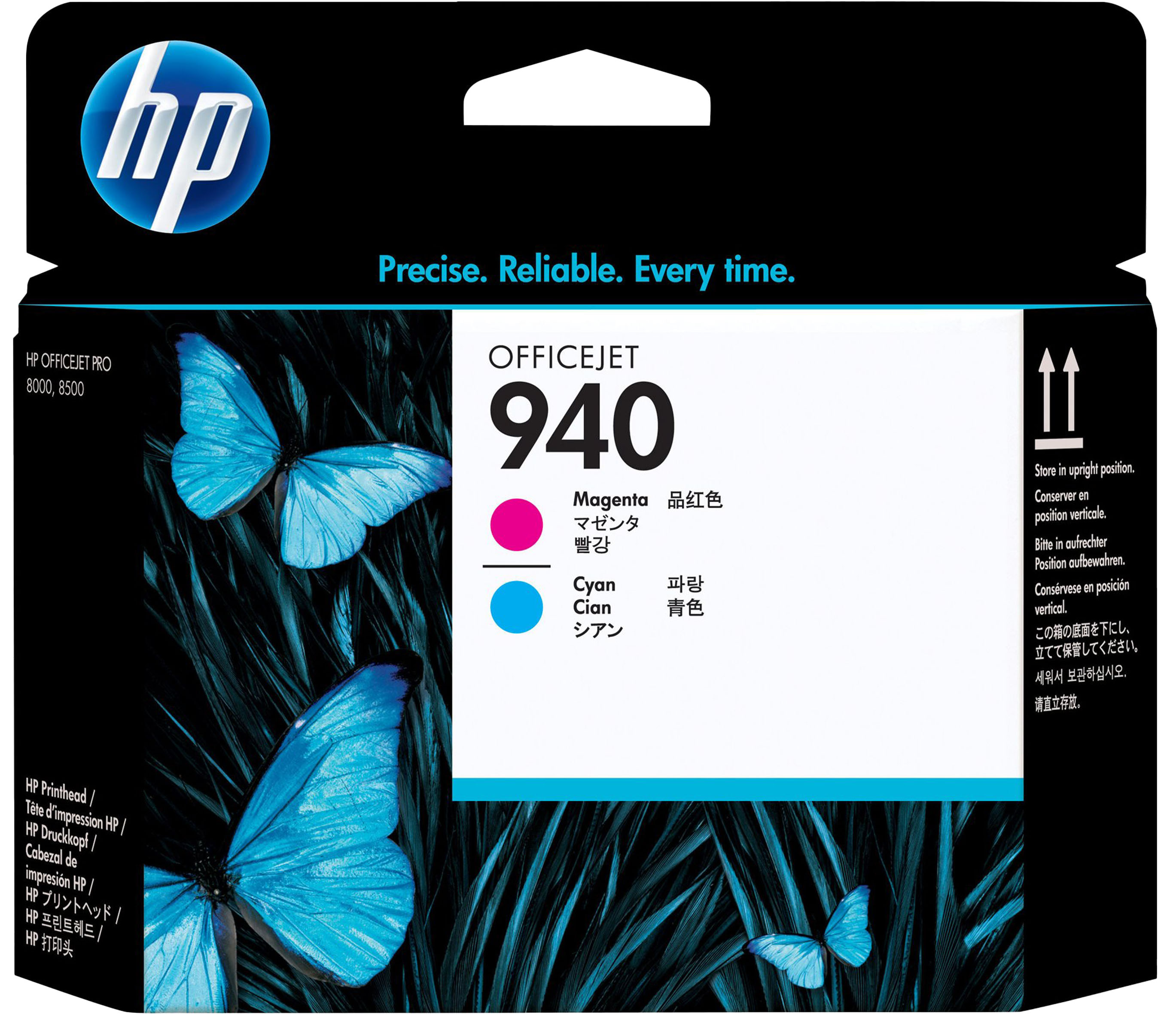 Original HP 940 | C4901A Druckkopf Cyan & Magenta ( 2017 )