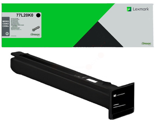 Original Lexmark 77L20K0 Toner Schwarz
