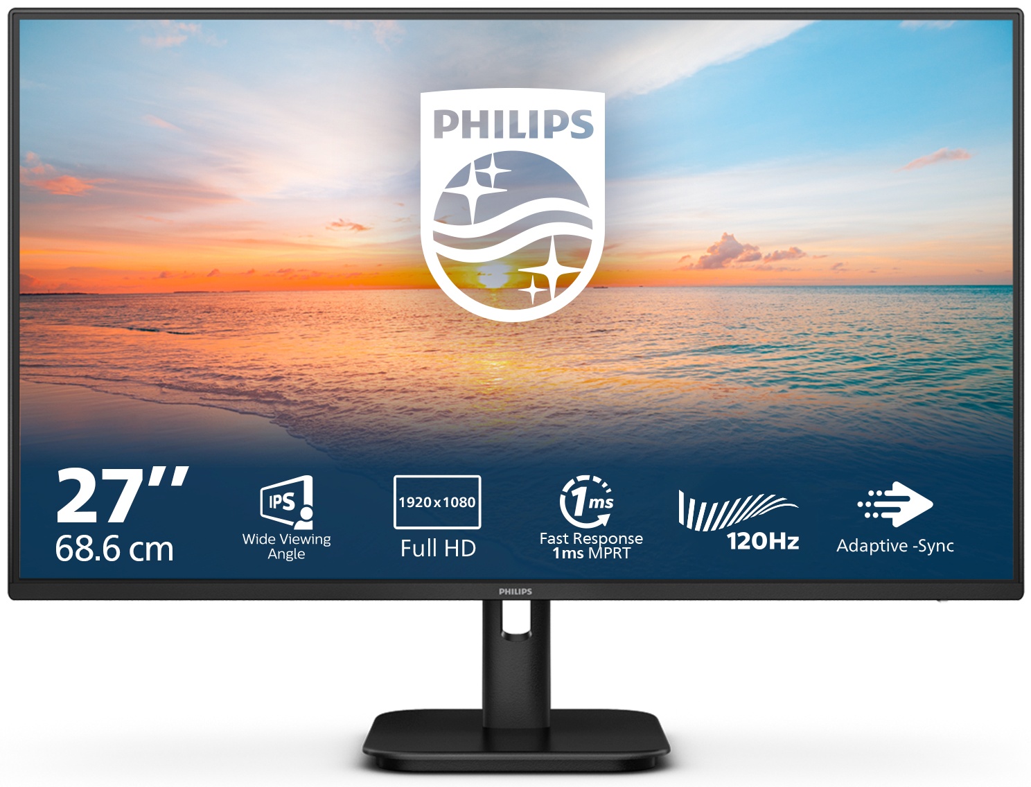 Philips 1000 series | 27E1N1100A/00 Monitor 27 zoll | 68,6 cm | Full HD | 1920 x 1080 | Schwarz