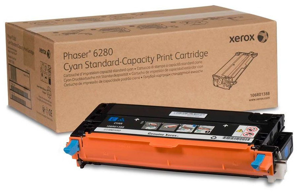 Original Xerox 106R01388 Toner Cyan