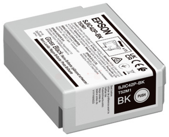 Original Epson SJIC42PBK | C13T52M140 Tintenpatrone Schwarz