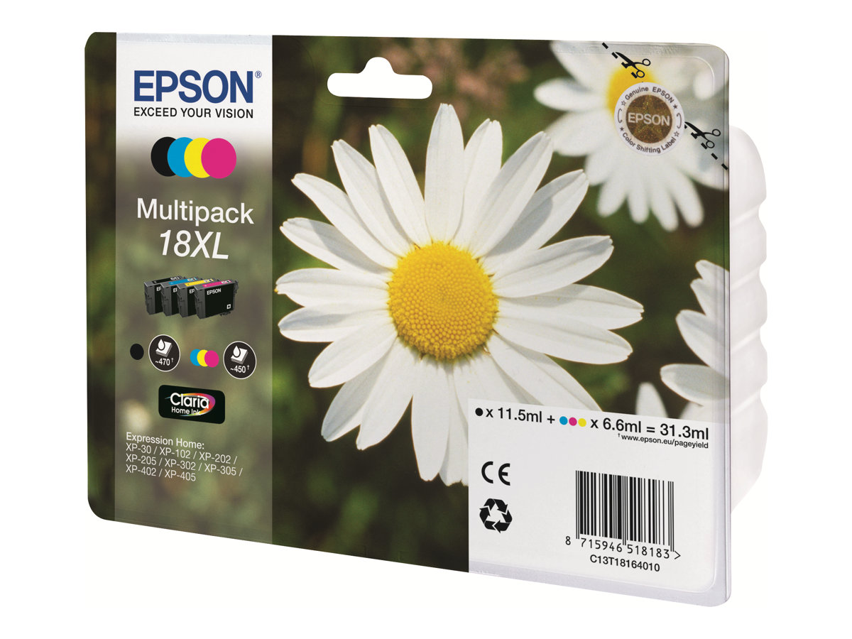 Original Epson 18XL | C13T18164010 | C13T18164012 Tinte Spar Set XL