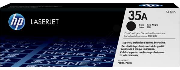 Original HP CB435AD | 35A Toner Schwarz | 2 Stück