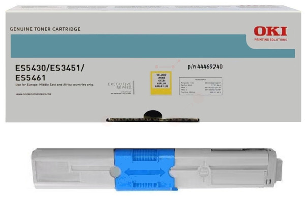 Original OKI 44469740 Toner Gelb
