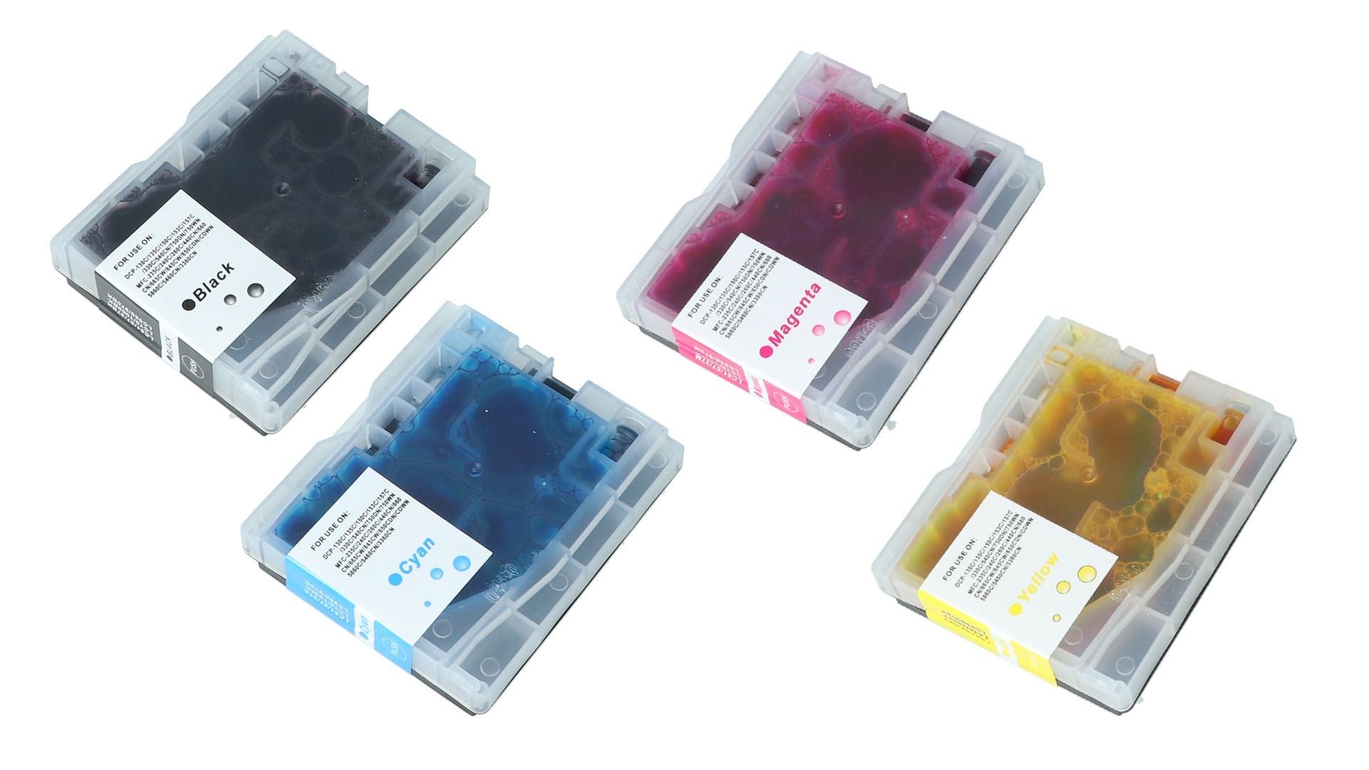 Tonoo® Tinte ersetzt Brother LC970VALBPDR BK/C/M/Y Spar Set XL