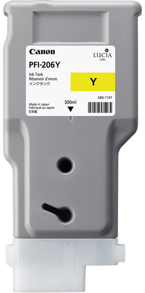 Original Canon PFI206Y | 5306B001 Tinte Gelb