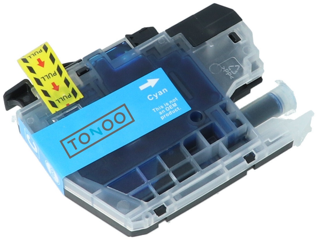 Tonoo® Tinte ersetzt Brother LC421XLC Cyan XL