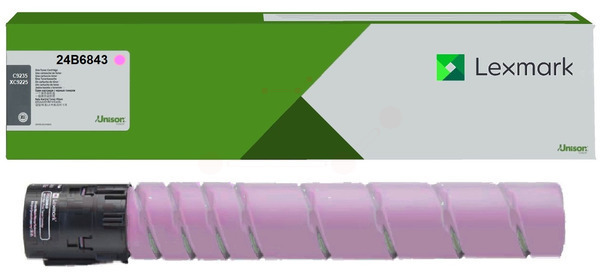 Original Lexmark 24B6843 Toner Magenta