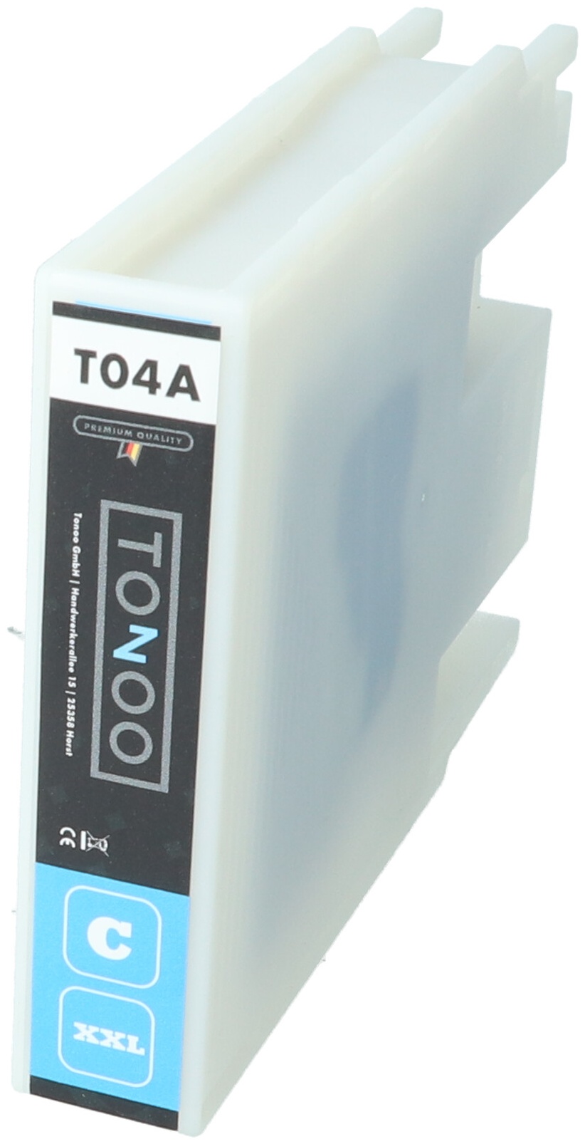 Tonoo® Tinte ersetzt Epson T04B2XL | C13T04B240 | Cyan XL