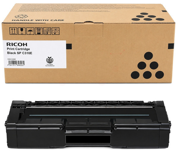 Original Ricoh Type SPC310E | 407638 Toner Schwarz