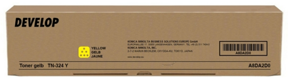 Original Develop TN324 Y | A8DA2D0 Toner Gelb