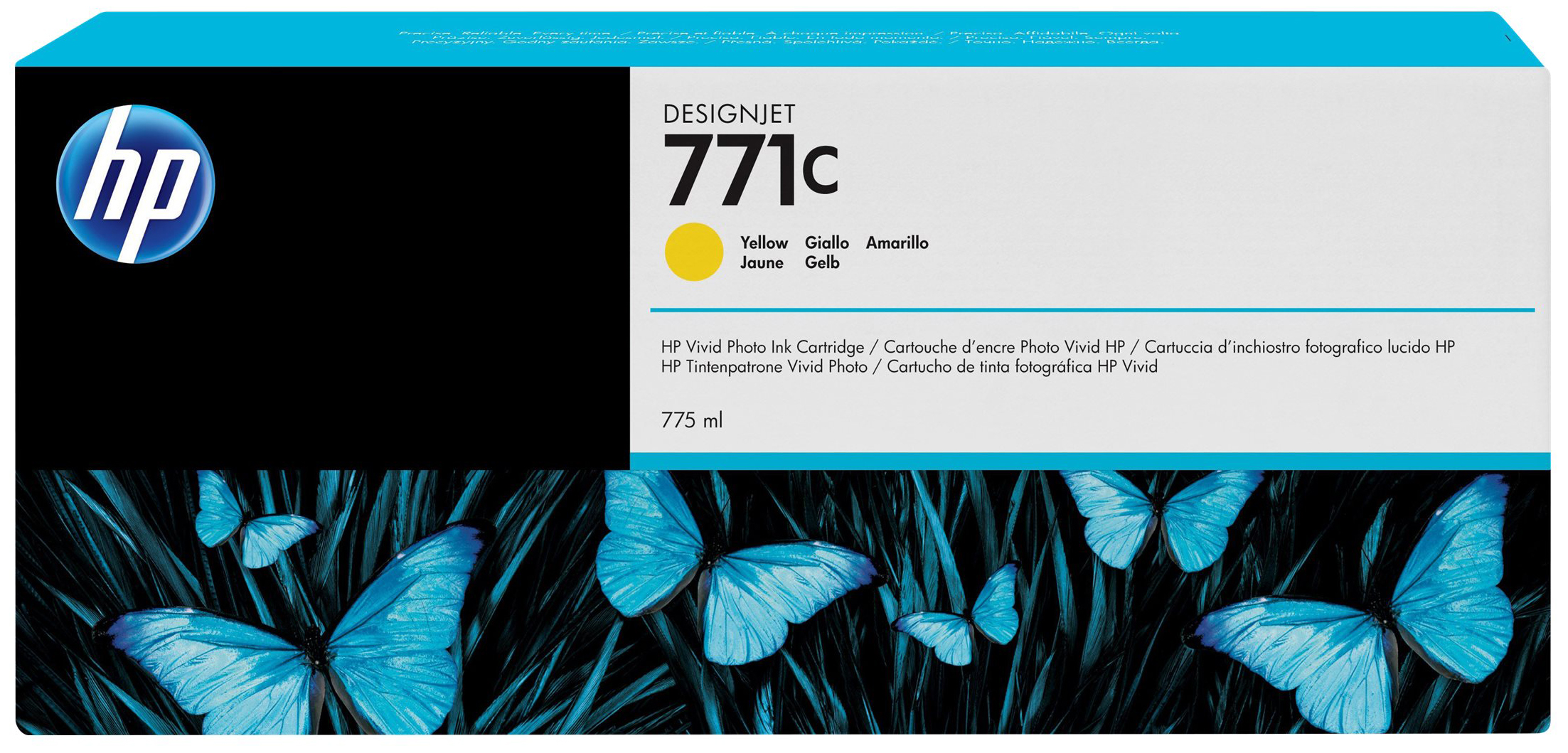 Original HP 771C | B6Y10A Tinte Gelb ( 2025 )