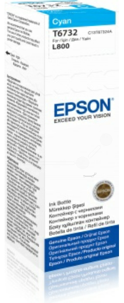Original Epson T6732 | C13T67324A Tintenflasche Cyan