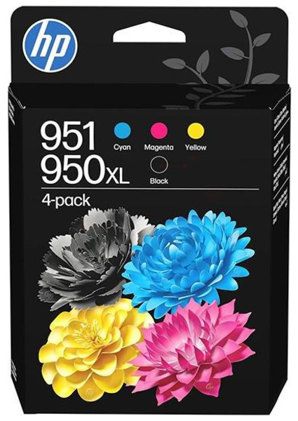 Original HP 950XL & 951 | C3WK1AE Tinte BK/C/M/Y Spar Set