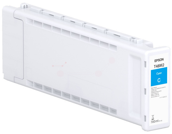 Original Epson T48M2 | C13T48M200 Tintenpatrone Cyan XL