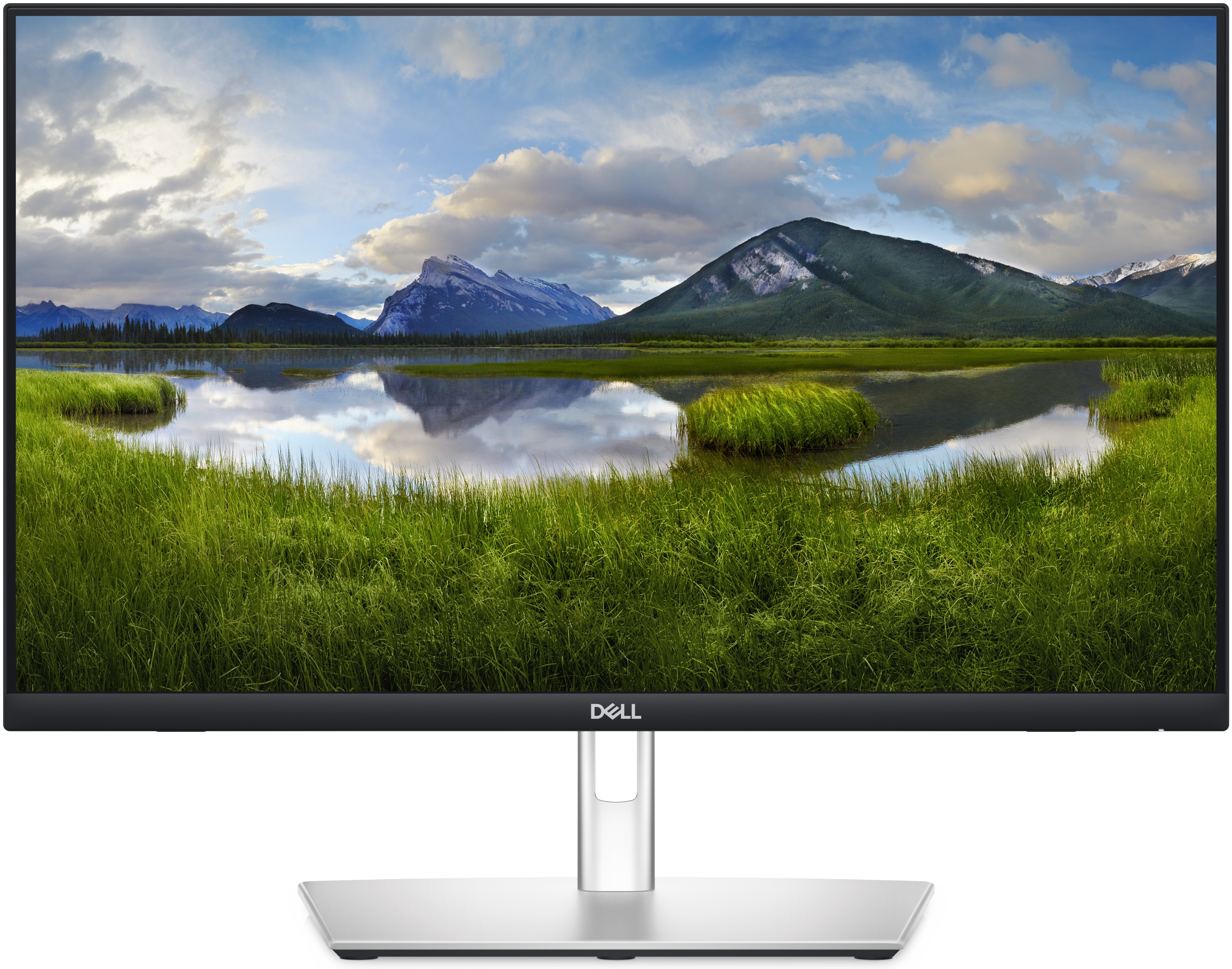 Dell P Series | P2424HT Monitor 23,8 zoll | 60,5 cm | Full HD | 1920 x 1080 | Schwarz / Silber