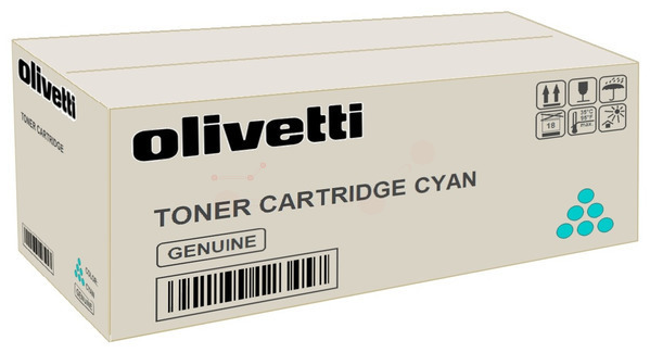 Original Olivetti B1124 Toner Cyan