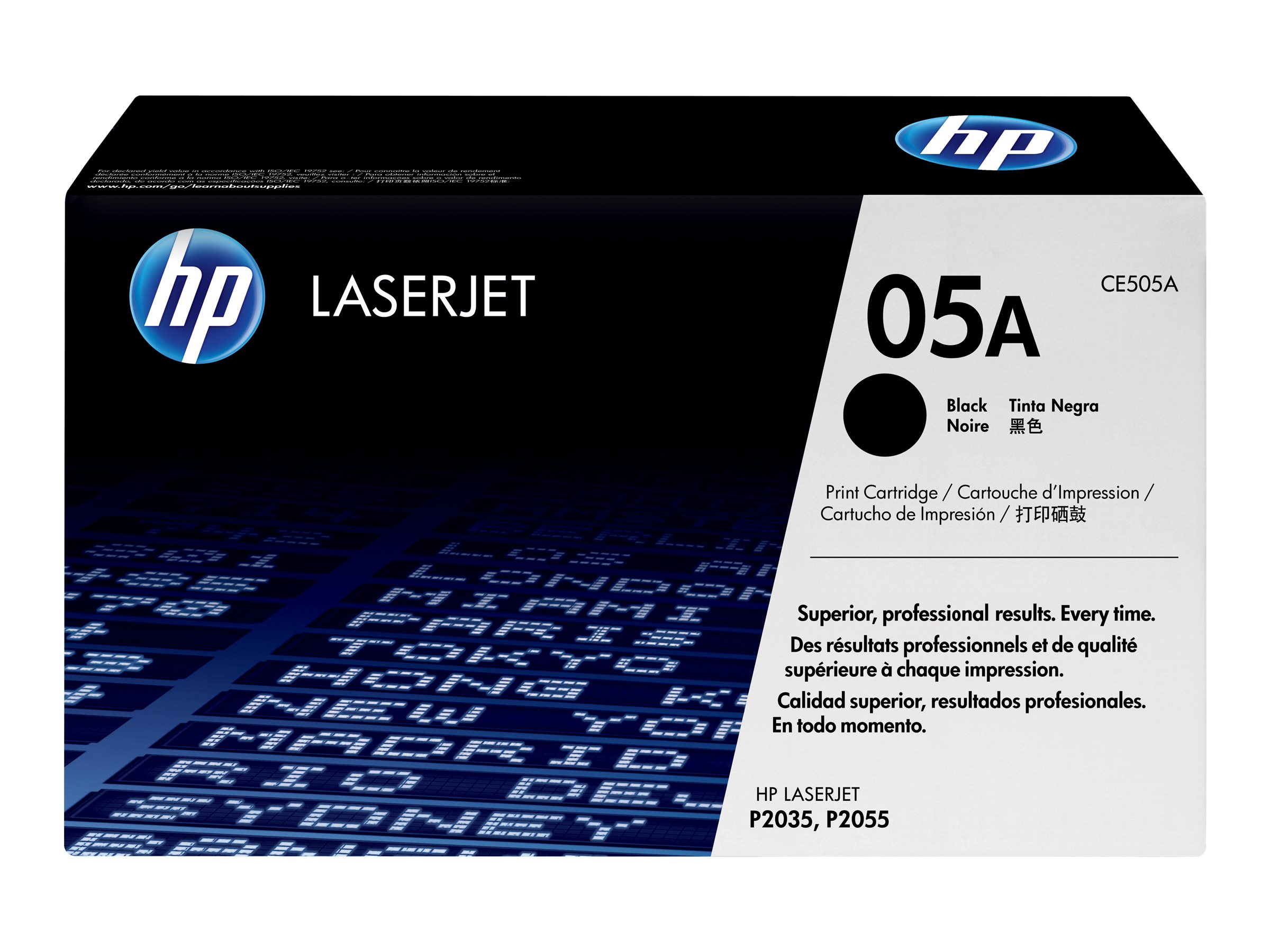 Original HP CE505A | 05A Toner Schwarz