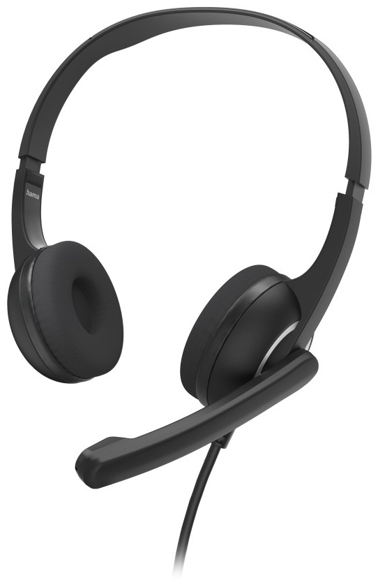 Hama HS-P150 V2 Schwarz/Silber Headset