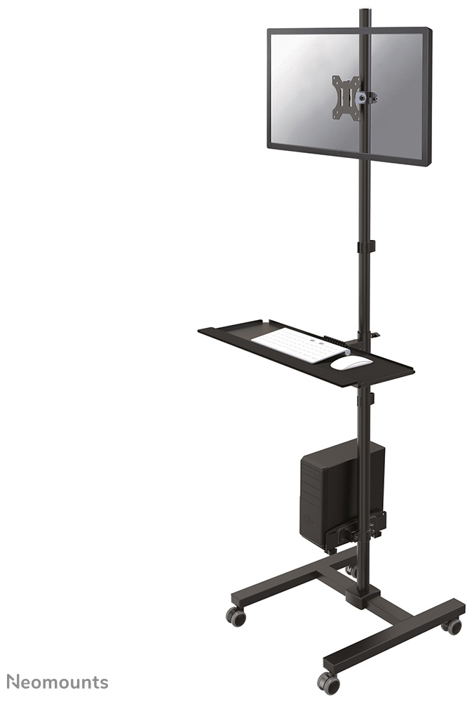Neomounts FPMA-MOBILE1700 TV-Rollwagen | bis 32 Zoll | bis 8 kg | Schwarz