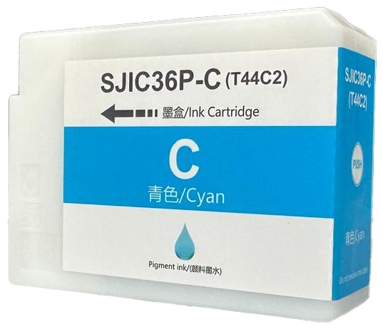 Tonoo® Tinte ersetzt Epson SJIC36P(C) | C13T44C240 Cyan