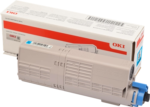 Original OKI 46490607 Toner Cyan XL
