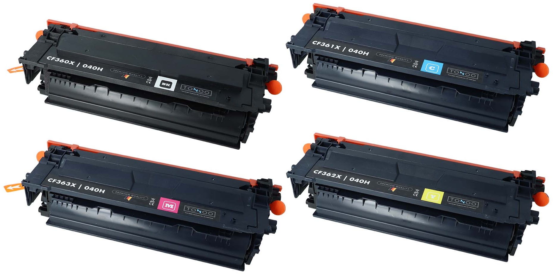 Tonoo® Toner ersetzt Canon 040H Spar Set XL