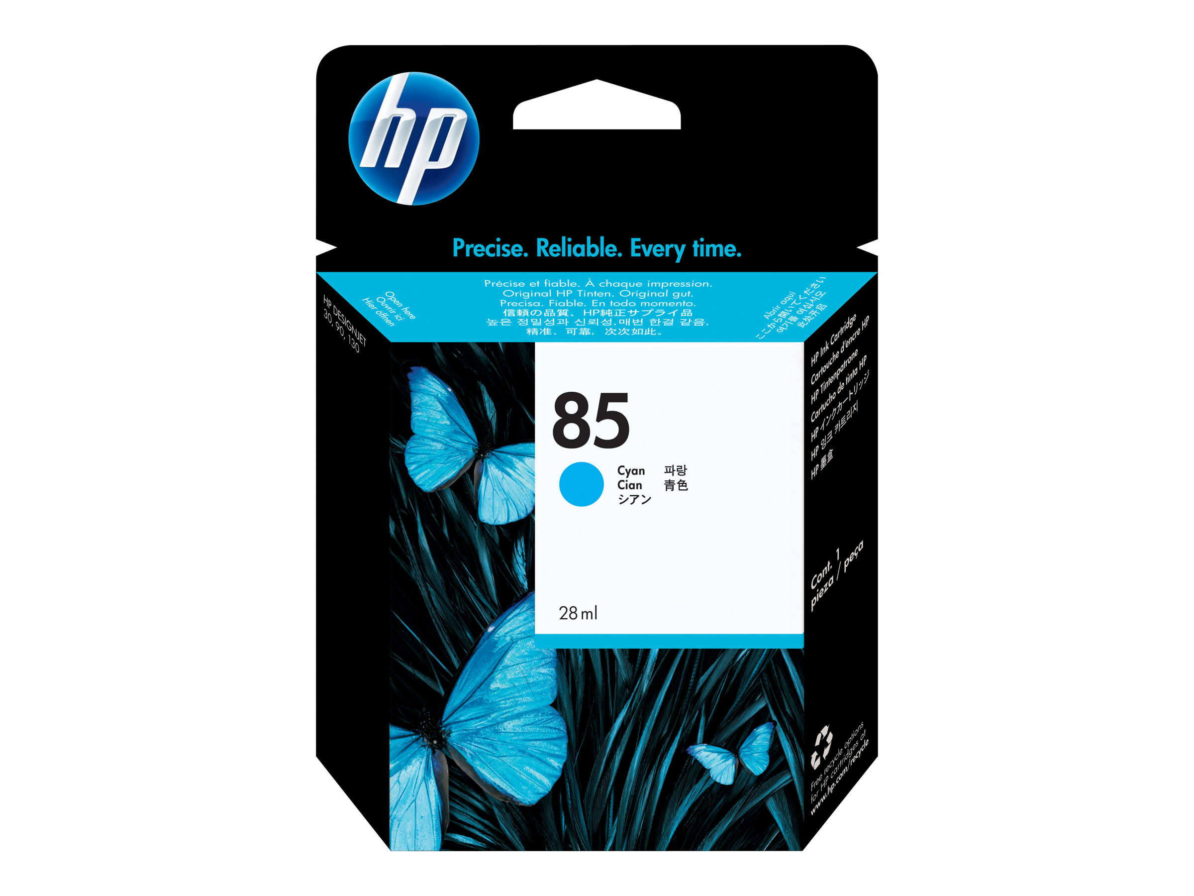 Original HP 85 | C9425A Tinte Cyan ( 2022 )