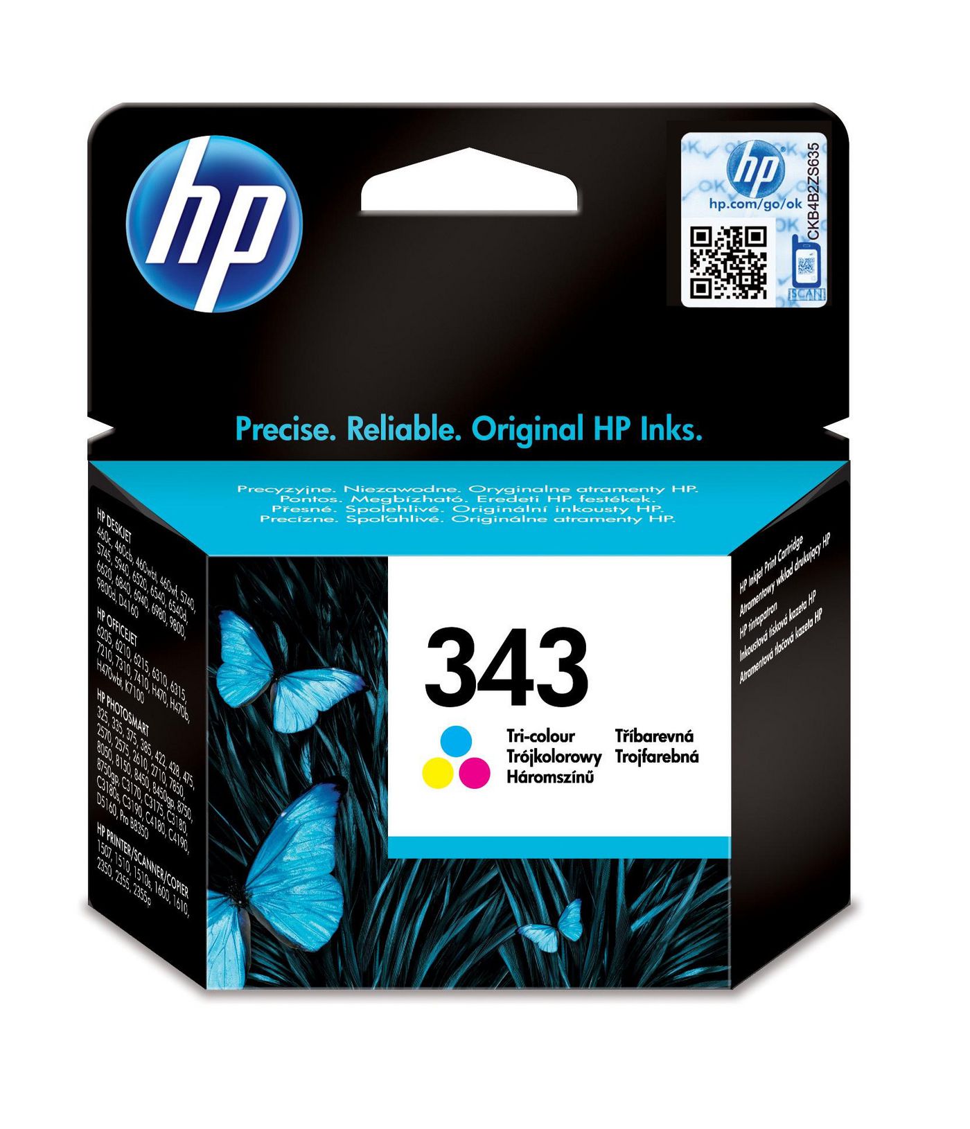 Original HP 343 | C8766EE Tinte C/M/Y ( 2025 )