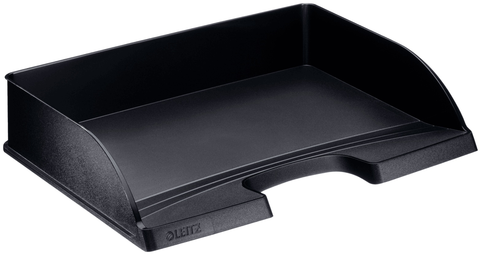 Leitz Briefablage Standard | DIN A4 | Schwarz | Kunststoff