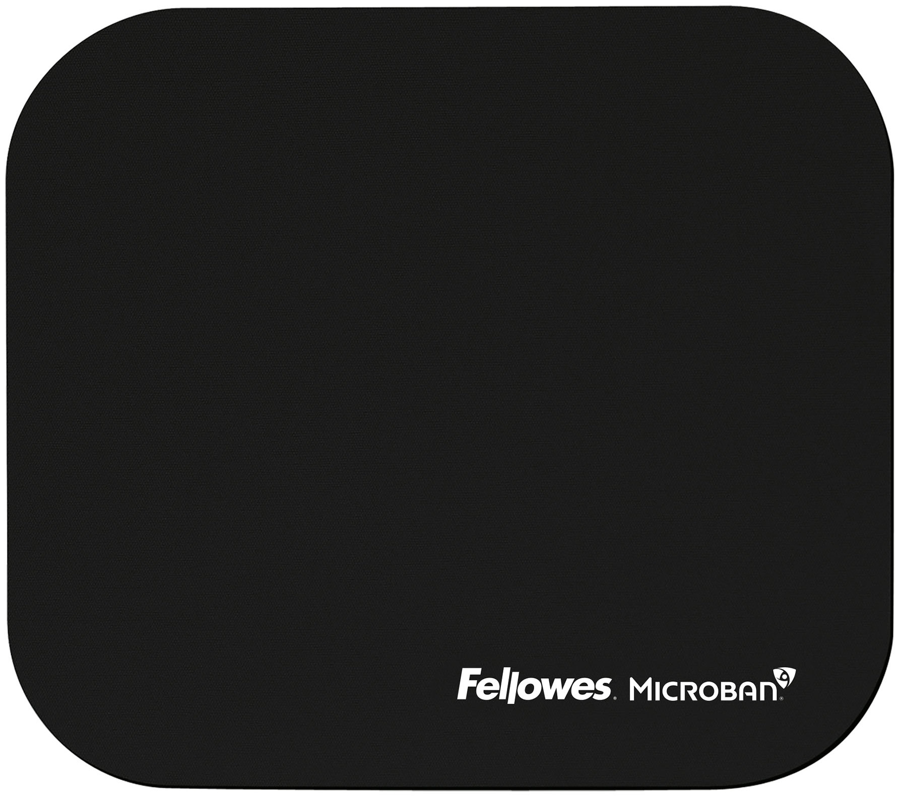 Fellowes Mauspad | 23 × 19 cm | Schwarz