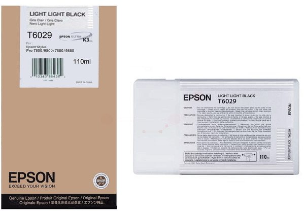 Original Epson T6029 | C13T602900 Tintenpatrone Schwarz